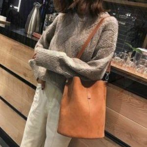 New Messenger Shoulder Bag Brown 215